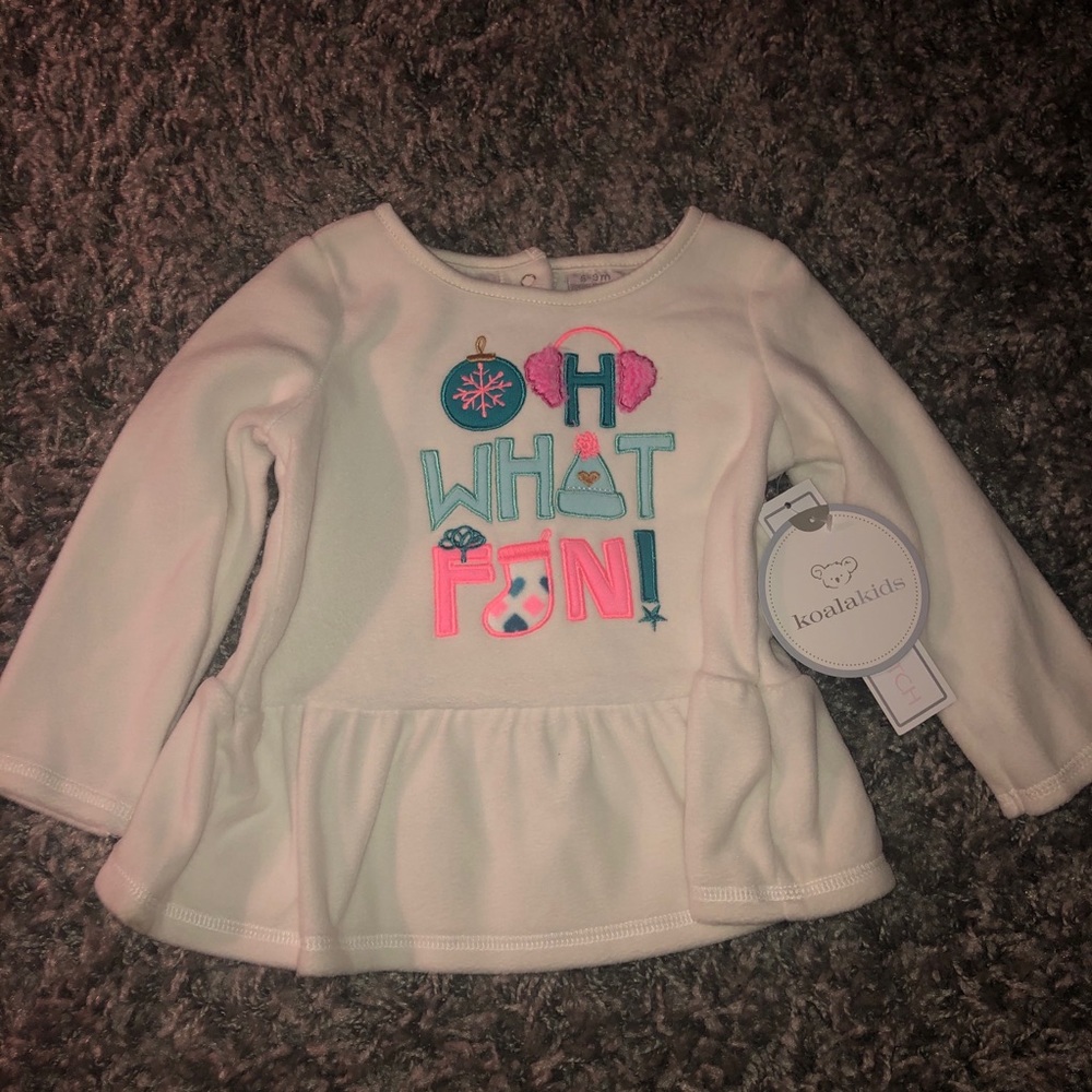 Koala Kids 6-9 Month Top, New